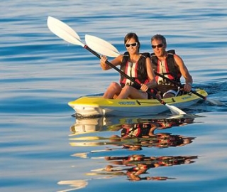 Remando en paternera